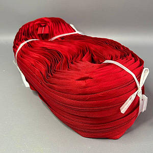 Рулонна блискавка, спіраль Т-5 колір # 519 червоний