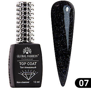 Топ з глітером Galaxy Top 12 мл, №07