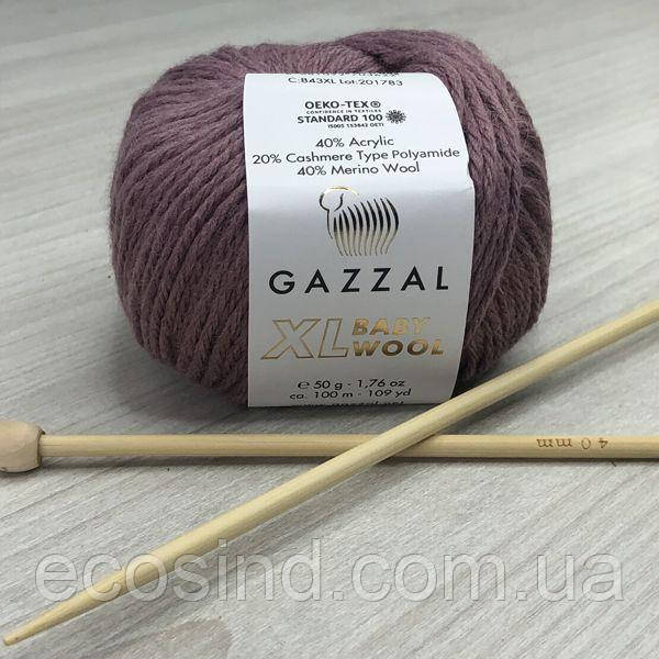 Пряжа Gazzal – Baby Wool XL колір 843, фото 1