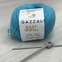 Пряжа Gazzal – Baby Wool колір 820