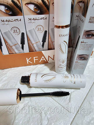 Туш для вій із бджолиним воском Kfanka, фото 2