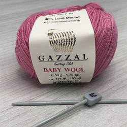 Пряжа Gazzal – Baby Wool колір 831