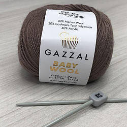Пряжа Gazzal – Baby Wool колір 835