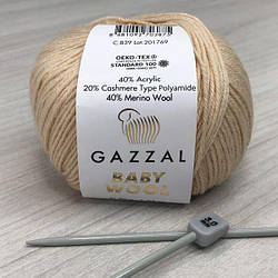Пряжа Gazzal – Baby Wool колір 839