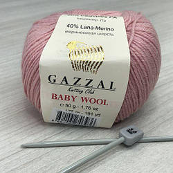 Пряжа Gazzal – Baby Wool колір 845