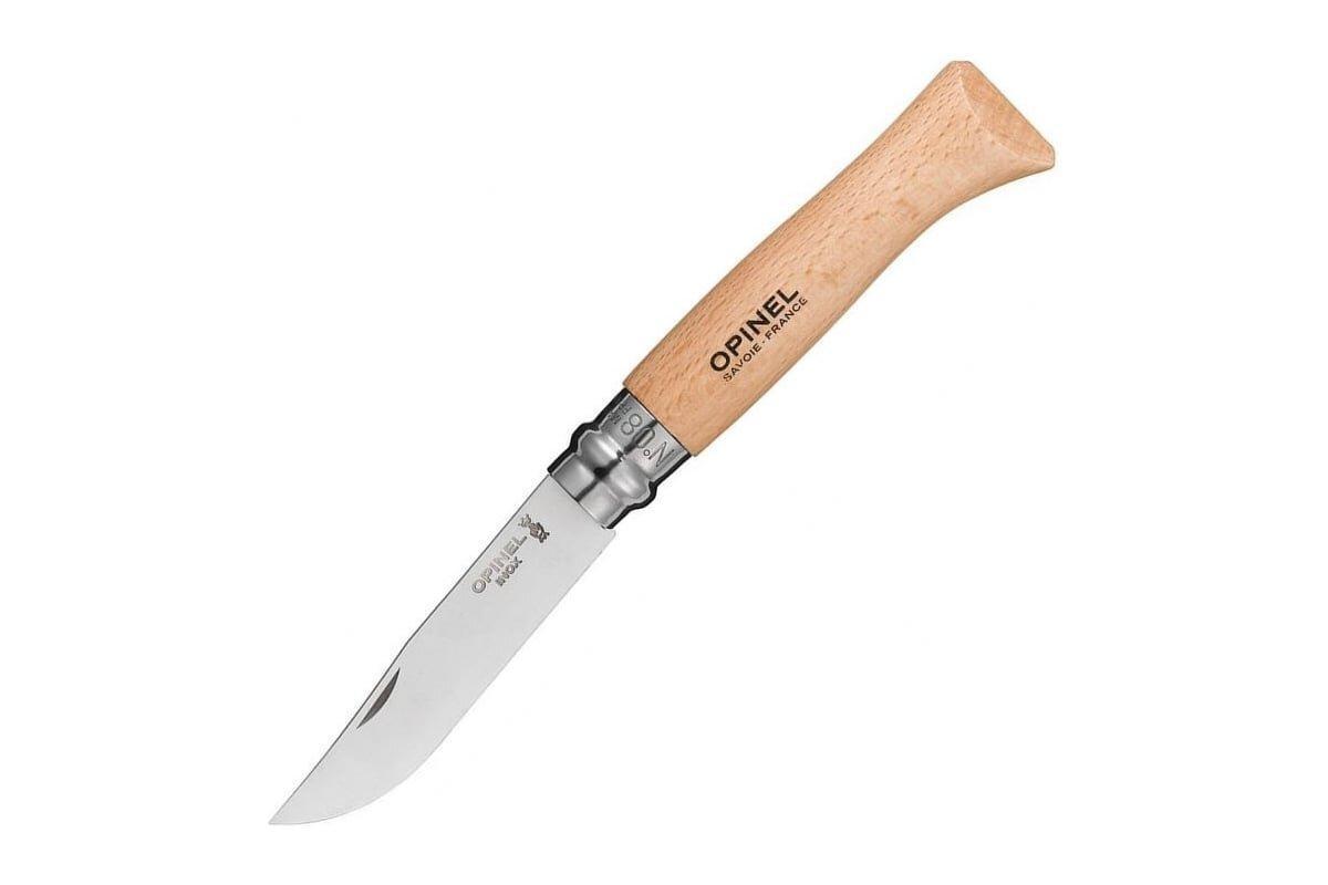 Ніж складаний Opinel №8 VRI нержавіюча сталь (123080)