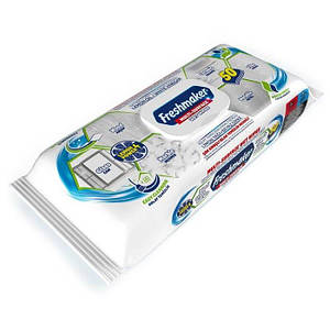 Універсальні серветки для очищення вологих поверхонь Freshmaker, 50 шт.