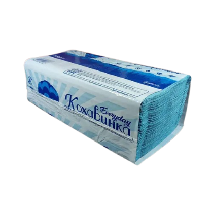 Рушник-вкладиш К-Vскл. 25*23 200шт сині Укр