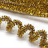 Синельний дріт люрекс - золота, фото 2