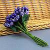 Тичинки в букеті на гілці 8,5 см - фіолетовий, фото 3