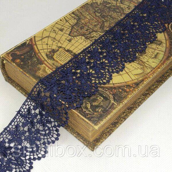 (1 м) Мереживо макраме Sindtex 6CM Колір темний (M729-45-154), фото 1