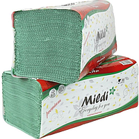 Рушник-вкладиш Мildi К-Vскл. 25*23 250шт салатові Кохавинка