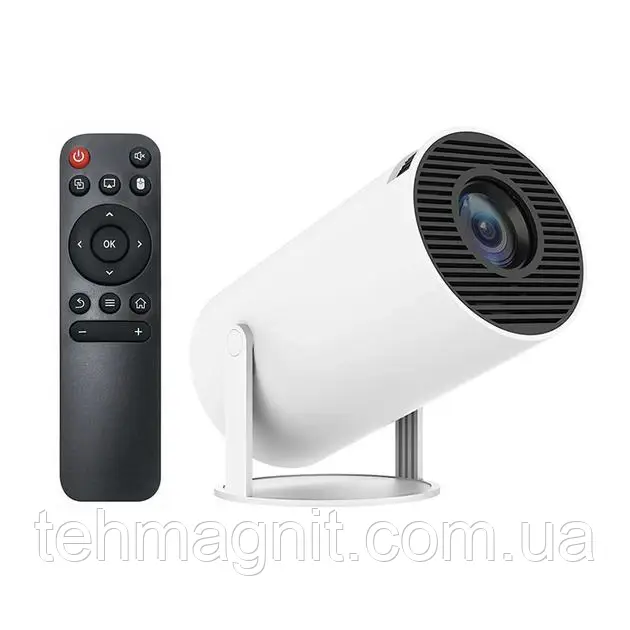 Проєктор портативний смарт міні 3326 для дому з Wi-Fi Bluetooth + пульт HY 300
