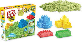 Кінетичний пісок "Замок" Art Craft (500 г) (223*220*60 мм) "dede"