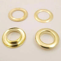 Люверс D-5мм 100шт Золото (матр.00254)