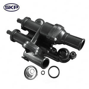 Корпус термостата з 2 термостатами SKP SK902319C Jeep Compass, Patriot; Dodge Caliber, Journey; Fiat Freemont