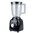 Стаціонарний блендер з кавомолкою Sokany SK-168 з пластиковою чашею 1.5л для коктейлів 500Вт Чорний, фото 7