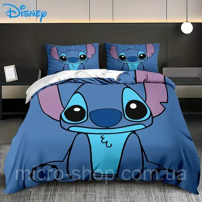 Набір дитячої постільної білизни без простирадла Стіч Disney Stitch