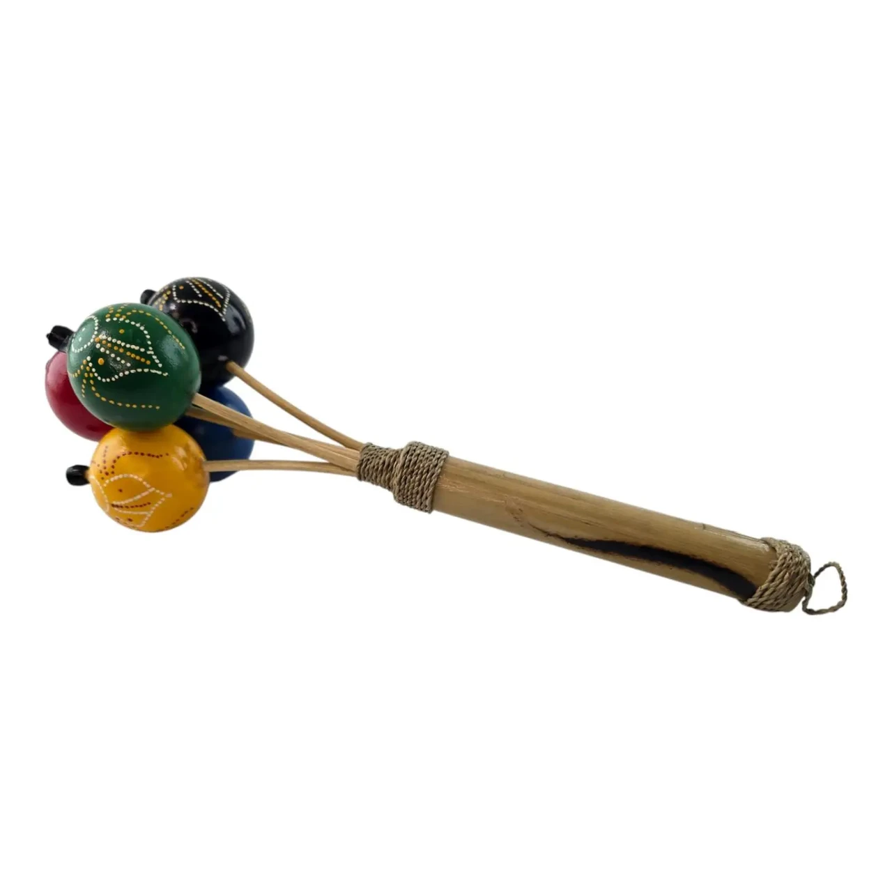 Маракас різнобарвний ручний розпис, фото 1