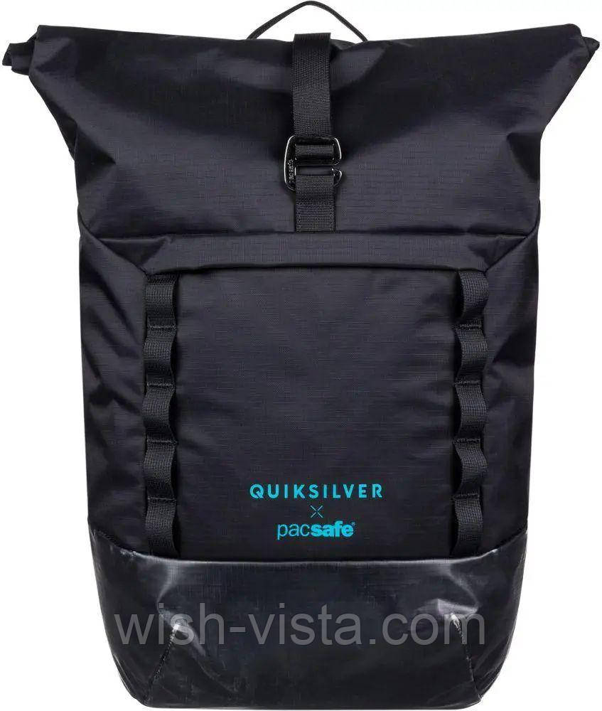 Рюкзак міський Quiksilver Pacsafe X QS Dry водонепроникний 30 л Чорний (equbp03552), фото 1