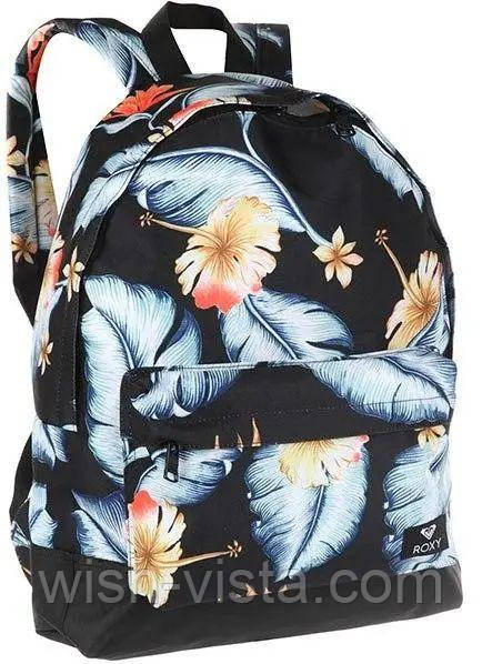 Рюкзак жіночий Roxy Sugar Baby Fitness 18 л Чорний (ERJBP03837), фото 1