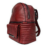 Рюкзак жіночий Felicita 20х11х23,5 см Червоний (6828801780), фото 2