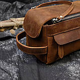 Косметичка несесер на одне відділення Tiding tid9511B 24 × 12 × 10.5 см, фото 7