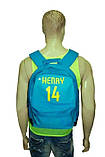 Спортивний рюкзак Reebok Henry 14 Backpack 18 л Блакитний (ABMS8178), фото 4