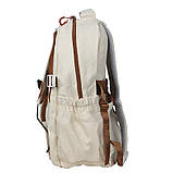 Рюкзак підлітковий WEI'ZN-20237 Ivory з брелоком 35 л, фото 2