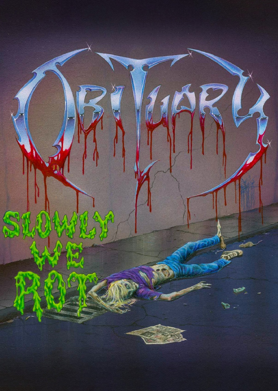 Плакат Obituary (Slowly We Rot), фото 1