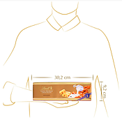 Білий шоколад з мигдалем 🍫 Lindt 300 гр. Швейцарія, фото 4