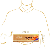 Чорний шоколад з мигдалем 🍫 Lindt 300 гр. Швейцарія, фото 3