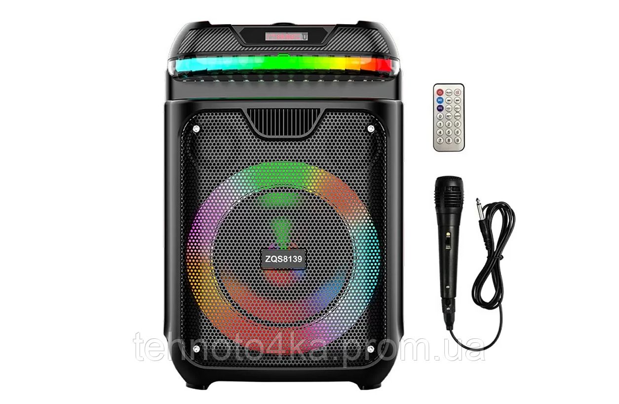 Колонка музична портативна Bluetooth ZQS8139