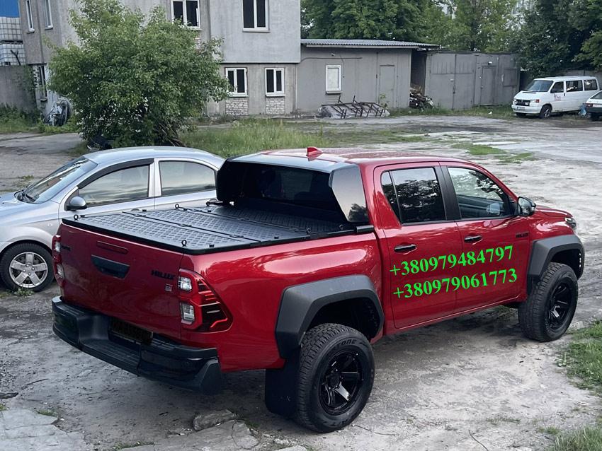 Силова кришка кузова пікапа для Toyota Hilux GR Sport. Накриття на кузов пікапа Тойота Хайлюкс.