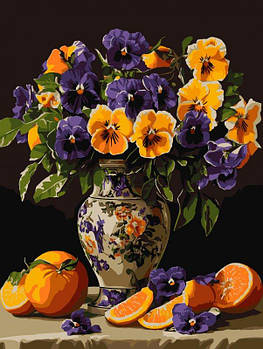 Картина за номерами "Витончені братки" 30x40см, термопакет KHO3293 G-Rich