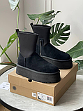 Жіночі уги UGG Classic Dipper Boot Black Green 1144031-BLK, фото 3