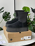 Жіночі уги UGG Classic Dipper Boot Black Green 1144031-BLK, фото 5