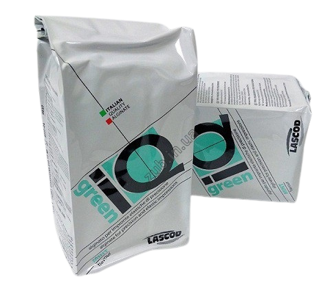 Оттискная маса Lascod IQ Green порошок 450 р., фото 1
