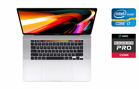 Ультрабук Apple MacBook Pro 16 2019/ 16" 3072x1920/ i7-9750H/ 16GB RAM/ 500GB SSD/ Radeon Pro 5300M 4GB, фото 1