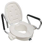 Насадка на унітаз із кришкою та підлокітниками SC7060B-N-4, фото 8