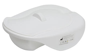 Підкладне судно з кришкою MED1-SC7061ACW