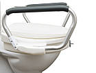 Насадка на унітаз із кришкою та підлокітниками SC7060B-N-4, фото 5