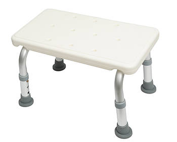 Табурет або сходинка для душу низький на 4 ніжках з регулюванням висоти MED1-SC6050-A