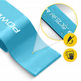 Резинка для фітнесу 4FIZJO Mini Power Band 0.6 мм 1-5 кг Sky Blue (P-5907222931103), фото 9
