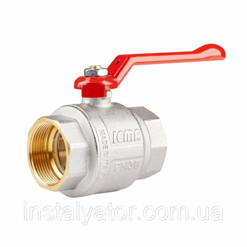 Кран кульовий Icma 1" 1/2 прямий No350