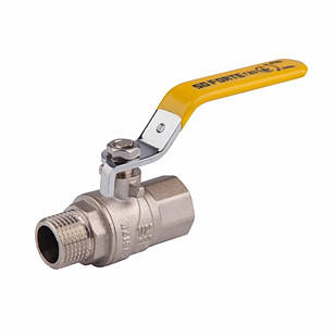 Кран кульовий SD Forte 1/2" ВН для газу (ручка) SF605G15