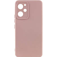 Чохол TPU GETMAN Liquid Silk Full Camera для Xiaomi Poco X5 Pro 5G Рожевий / Pink Sand