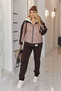 Неймовірно тепла зимова куртка в комплекті зі штанами