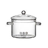 Скляна каструля   3,5 ПРЕМІУМ, фото 3