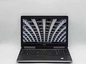 Б/в Ноутбук Dell Precision 7510 15.6" 1920x1080| Core i7-6820HQ| 16 GB RAM| 480 GB SSD| FirePro W5170M 2GB, фото 1